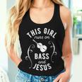 Christian Double Bass Jazz Instruments Music Women Tank Top Gifts for Her