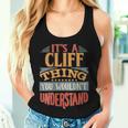 Cliff Name Women Tank Top Gifts for Her