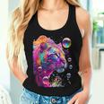 Colorful Rainbow Tiger Graphic Women Tank Top Gifts for Her