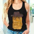 Cowboy Chicken Nugget Meme Women Tank Top Gifts for Her