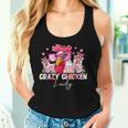 Crazy Chicken Lady Girls Chickens Lover Women Tank Top Gifts for Her