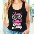 Cruise Ship Vacation Girl Crazy Cruise Lady Women Tank Top Gifts for Her
