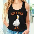 Cute Duck Dad Lover Illustration Duck Owner Women Tank Top Gifts for Her