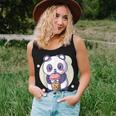 Cute Kawaii Panda Drinks Boba Bubble Tea Kawaii Aesthetic Women Tank Top Gifts for Her