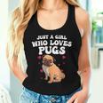 Cute Pug For Girls Dog Owner Puppy Pug Lover Women Tank Top Gifts for Her