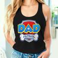 Dad Of The Birthday Boy Girl Dog Paw Family Matching Women Tank Top Gifts for Her