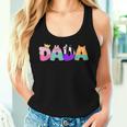 Dad And Mom Dada Birthday Girl Pig Family Party Decorations Women Tank Top Gifts for Her