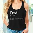 Dad Mr Fix-It-All Also Known As Daddy Best Fathers Day Women Tank Top Gifts for Her