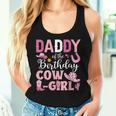 Daddy Of The Birthday Cowgirl Rodeo Party B-Day Girl Party Women Tank Top Gifts for Her