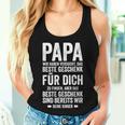 Das Beste Geschenk Sind Wir Father's Day Son Daughter Papa Tank Top Frauen Geschenke für Sie