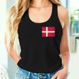 Denmark Flag Danmark Danish Flags Women's Tank Top Frauen Geschenke für Sie