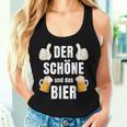 Der Schöne Und Das Bier The Beauty And The Beer For Beer Lovers Slogan Tank Top Frauen Geschenke für Sie