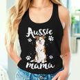 Dog Mama For Australian Shepherd Aussie Mom Tank Top Frauen Geschenke für Sie