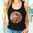 Dragonfly And Mushrooms Cottage Core Women Tank Top Gifts for Her