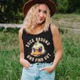 Duck Around And Find Out F Sarcastic Saying Women Tank Top Gifts for Her