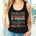 Duck Hunting Grandad Hunter Father's Day Animal Shooting Women Tank Top Gifts for Her