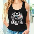 Eclipse 2024 Totally Texas Armadillo Eclipse Women Tank Top Gifts for Her