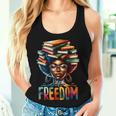Education Is Freedom Black Teacher Books Black History Month Women Tank Top Gifts for Her