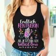 Endlich Rentnerin Ab Jetzt Bin Ichollzeit Oma Rente Tank Top Frauen Geschenke für Sie