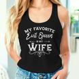 My Favorite Evil Queen Is My Wife Husband Anniversary Women Tank Top Gifts for Her