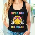 Field Day 2024 1St Grade Smile Face Teacher Field Trip Women Tank Top Gifts for Her
