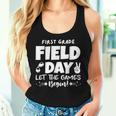 Field Day First 1St Grade Orange 2024 Boy Girl Teacher Women Tank Top Gifts for Her