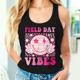 Field Day Vibes Fun Day Field Trip Groovy Teacher Student Women Tank Top Gifts for Her