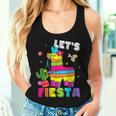Lets Fiesta Cinco De Mayo Mexican Party Mexico Donkey Pinata Women Tank Top Gifts for Her