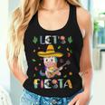 Lets Fiesta Dancing Mexican Unicorn Cinco De Mayo Girl Women Women Tank Top Gifts for Her