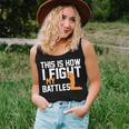 This Is How I Fight My Battles Christian Faith Prayer Women Tank Top Gifts for Her