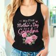 My First Mother's Day As A Grandma Happy 2024 Women Tank Top Gifts for Her