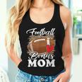 Football Bonus Mom Stepmom Stepmother Football Leopard Women Tank Top Gifts for Her