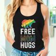 Free Mom Hugs Pride Proud Mom Lgbtq Parent Lgbt Women Tank Top Gifts for Her