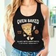 420 Retro Pizza Graphic Cute Chill Weed Women Tank Top Gifts for Her