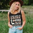 Cockapoo Drink Coffee Hand With Dog Mom Women Tank Top Gifts for Her
