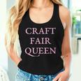 Craft Fair Shopping QueenFor Women Women Tank Top Gifts for Her