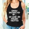 Italian Trotter Horse Equine Joke Women Tank Top Gifts for Her