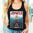 Newfoundland Dog Newfie Lab Jowls Burger Dog Mom Dad Women Tank Top Gifts for Her