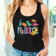 Pediatric Nurse Dinosaurs Respiratory Therapist Nurse Women Tank Top Gifts for Her