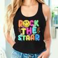 Rock The Test Testing Day Teacher Student Motivational Women Tank Top Gifts for Her