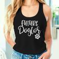 Future Dogtor Dog Doctor Vet Medicine Student Girls Women Tank Top Gifts for Her