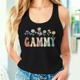 Gammy Wildflower Floral Gammy Women Tank Top Gifts for Her