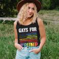 Gays For Trump Lgbt Pride Gay Rainbow Flag Vote Republican Women Tank Top Gifts for Her