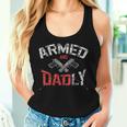 Girl Dad Proud New Girl Dad Daughter Baby Girl Fathers Day Women Tank Top Gifts for Her