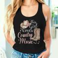 This Girl Loves Country Music Women Tank Top Gifts for Her