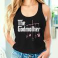 The Godmother Of New Baby Girl Pun Women Tank Top Gifts for Her