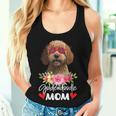 Goldendoodle Mom Mama Sunglasses Flower Dog Lover Owner Women Tank Top Gifts for Her