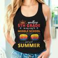 Goodbye 5Th Grade Graduation To Middle School Hello Summer Women Tank Top Gifts for Her