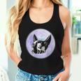 Gothic Cats Full Moon Aesthetic Vaporwave Women Tank Top Gifts for Her