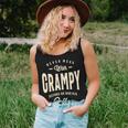 Grampy's Coffee Time Warning Dad Grandpa Women Tank Top Gifts for Her